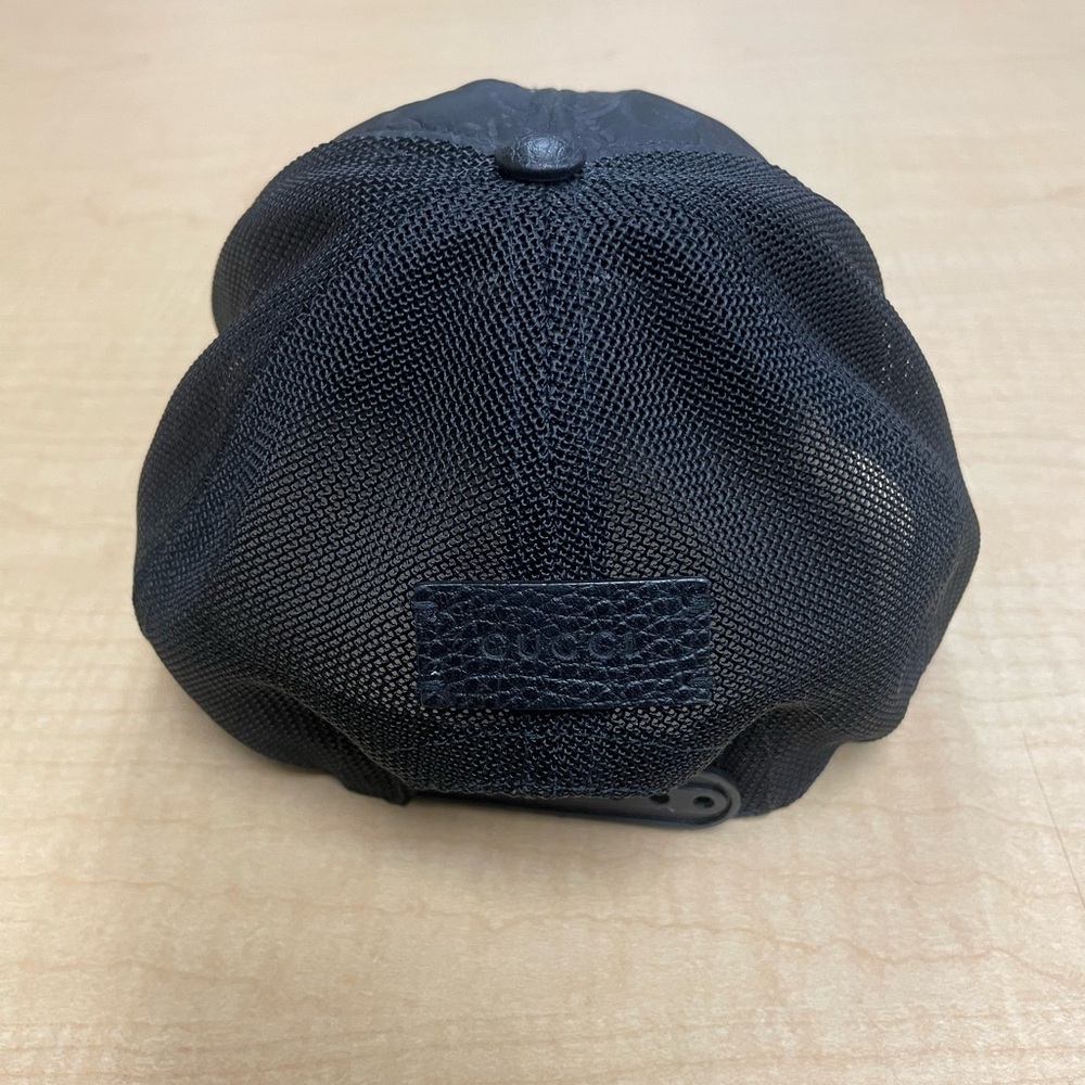 Gucci Black Mesh Baseball Cap - Picture 3 of 9